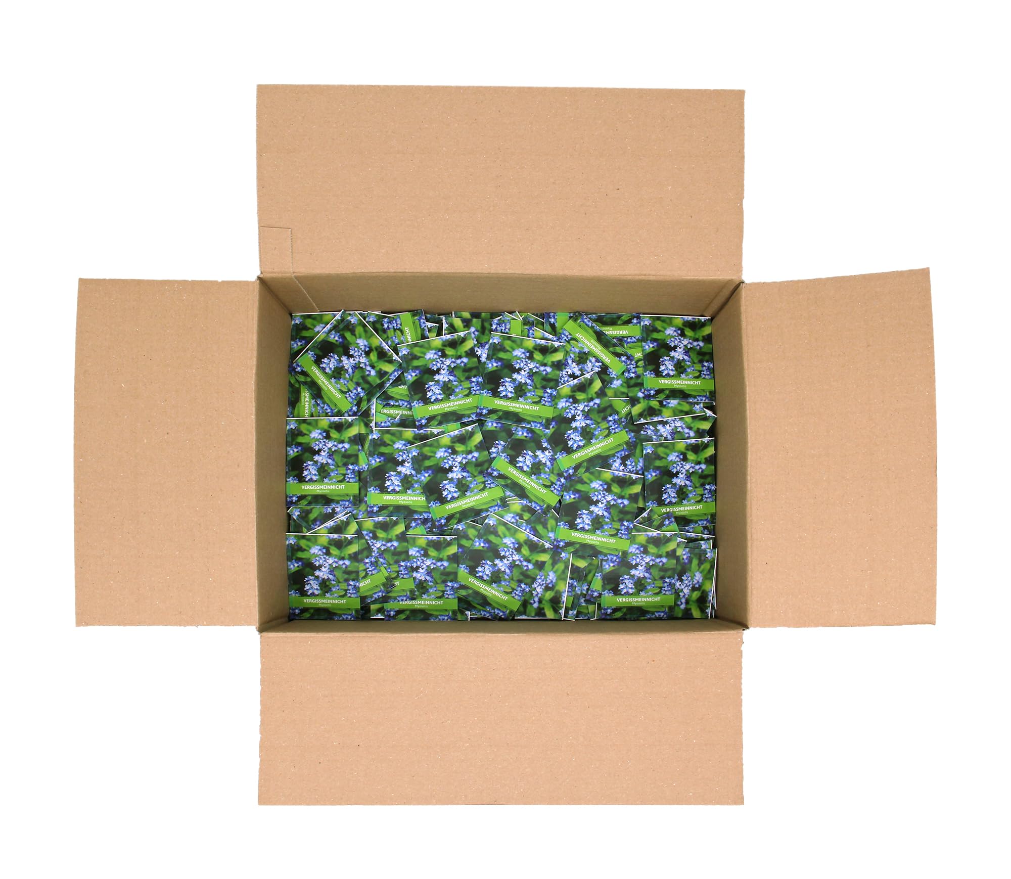 FLORTUS Vergissmeinnicht für Gastgeschenke (500 Tütchen) | Blumensamen perfekt als Dankeschön Geschenke, Werbegeschenke & Gastgeschenke Hochzeit