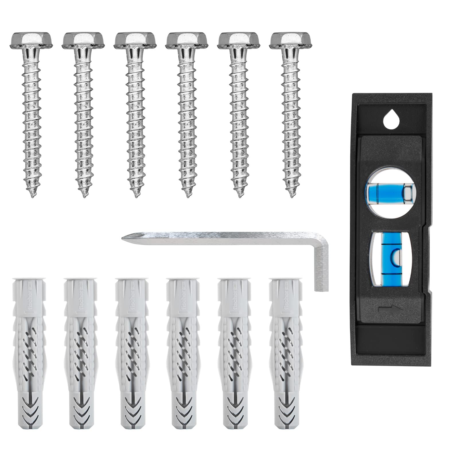 Buy Mounting Dream Lag Bolt Kit for TV Wall Mount Comes with M7 Lag