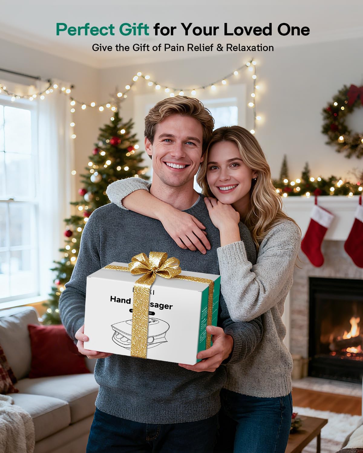 Hand Massager for Arthritis and Carpal Tunnel, Cordless Hand & Wrist Massager with Heat and Finger Stretching Massage, 6 Modes 6 Intensities 3 Heating, Christmas Gifts for Women Men, FSA /HSA Eligible - Image 7