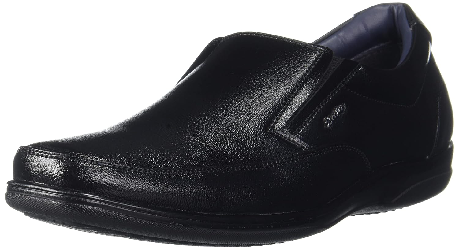 Bata Men BOSS-SAIL Black Formal Shoes