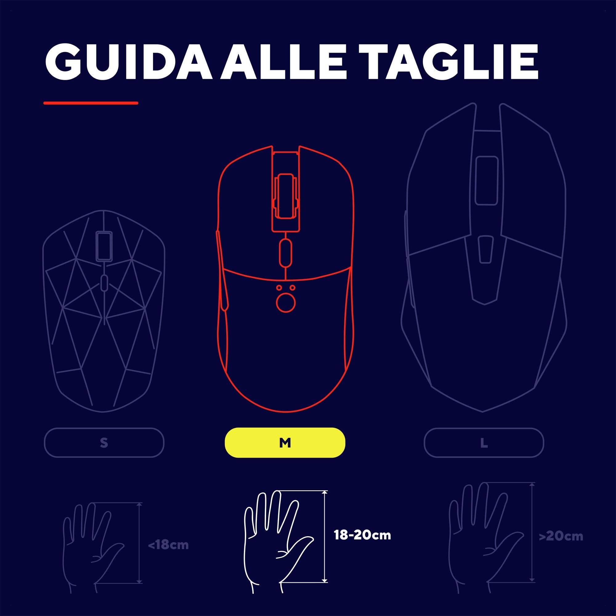 GXTrust 145 Rexxa Mouse Verticale Ergonomico con Illuminazione RGB 12800 DPI, Mouse da Gaming con Filo USB, 10 Pulsanti Programmabli, Software Avanzato, per PC, Laptop, Mac, Windows - Nero