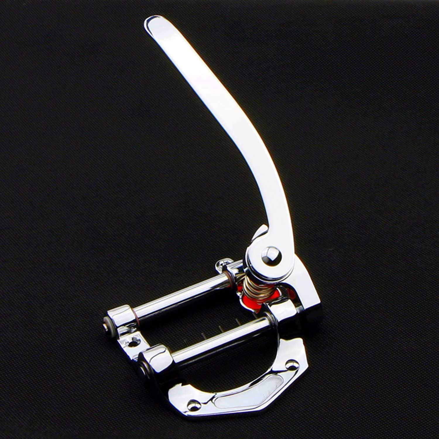 Alnicov Chitarra Tremolo Unit Vibrato Bridge,Cordiera Vibrato Tremolo per Tele, SG, LP, ETC Chitarre Elettriche Cromo