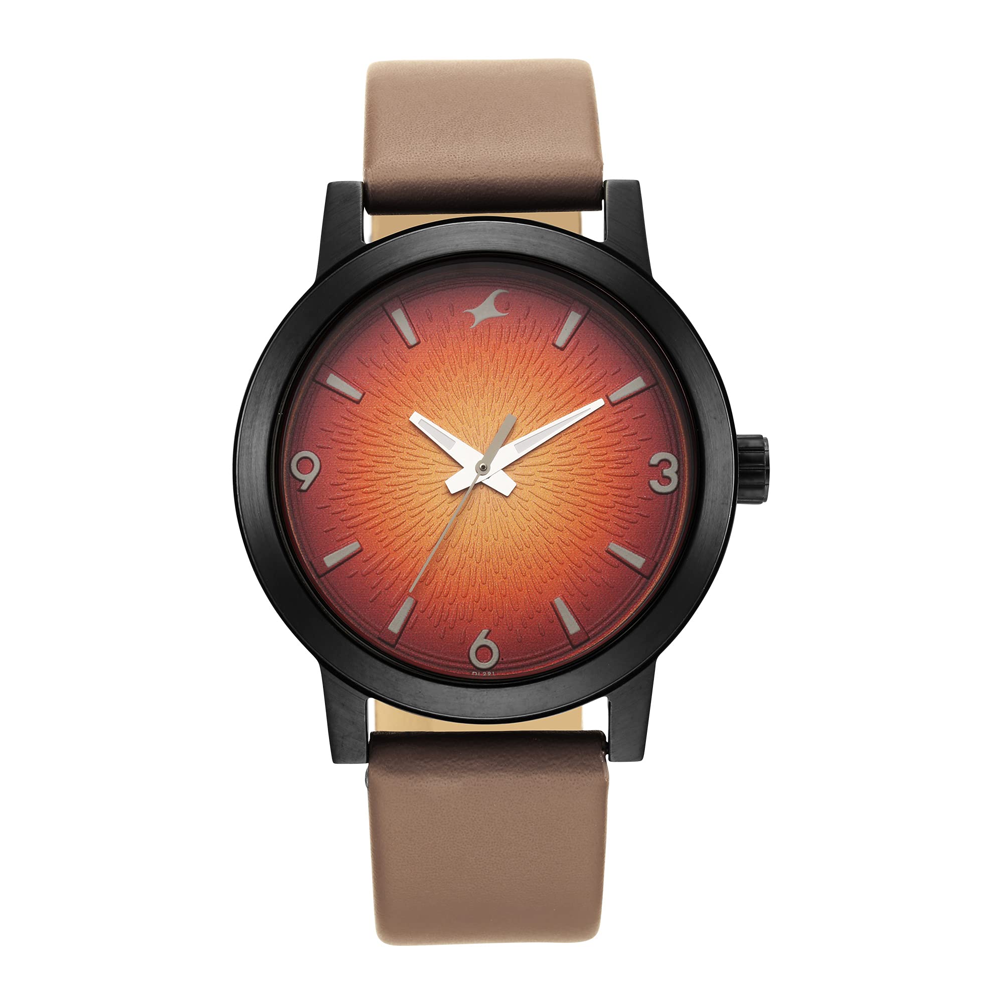 Fastrack Men Leather Analog Orange Dial Watch-3245Nl02, Band Color-Brown (B09FL5CWXL) Amazon Price History, Amazon Price Tracker