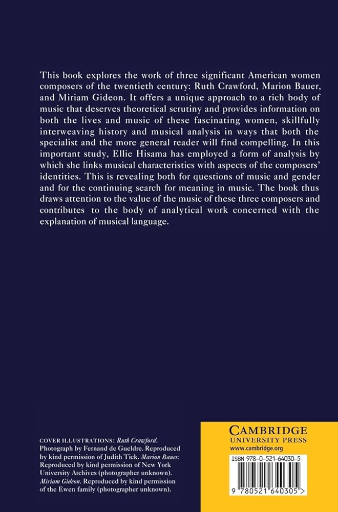 Gendering Musical Modernism: The Music of Ruth Crawford