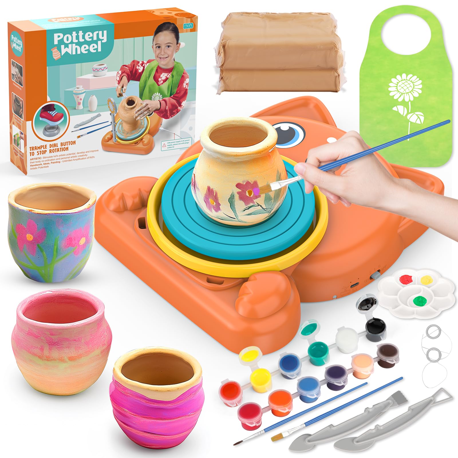 Aujazyble Pottery Wheel - craft kits | Mubboo