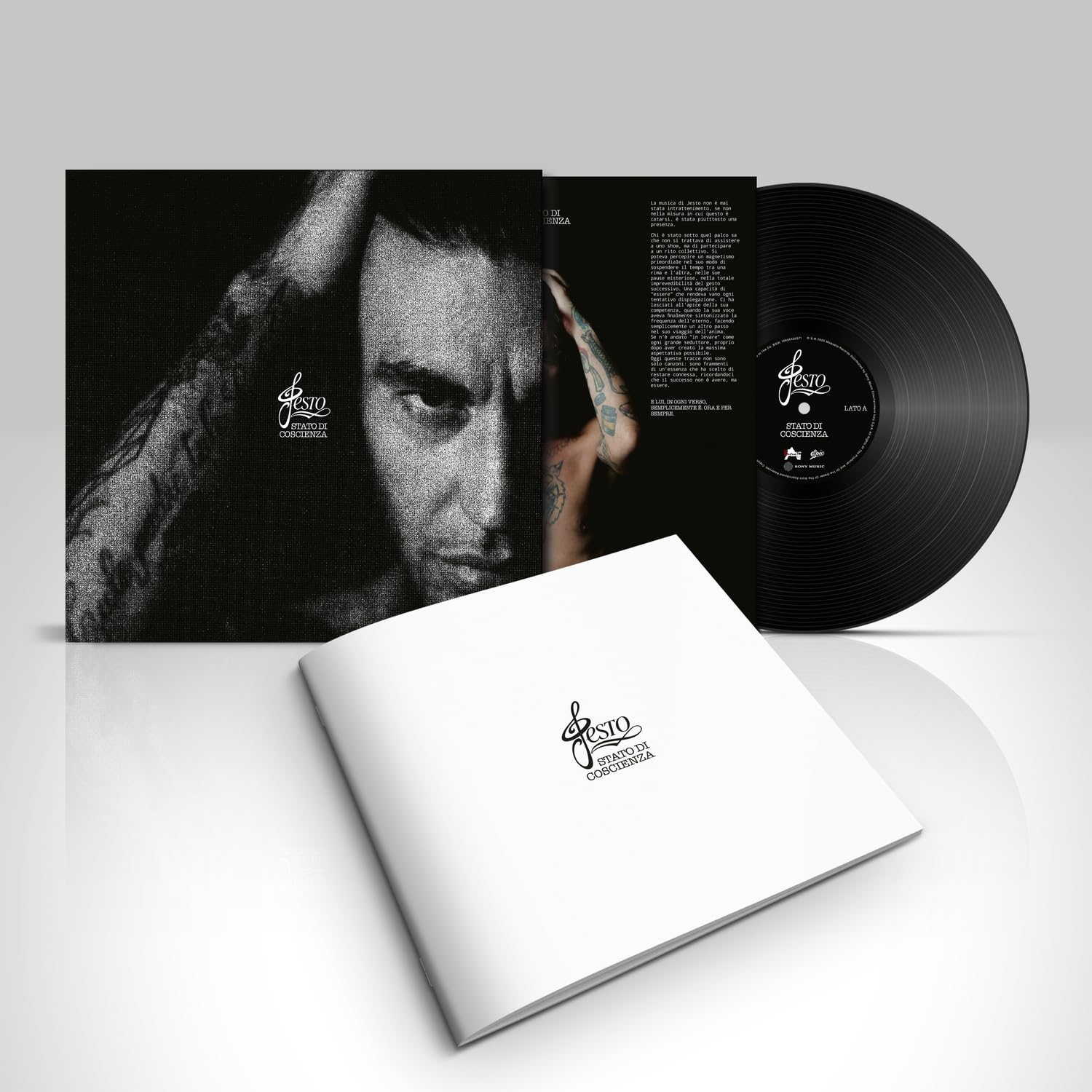 STATO DI COSCIENZA - LP Nero [Vinilo] [Vinyl LP] [VINYL]