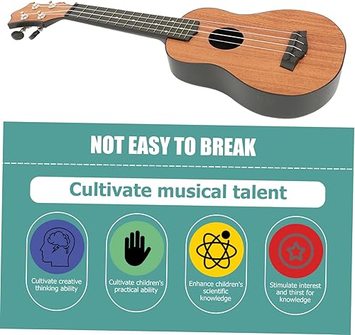 Miniatura 6 de Ukelele de madera de cuatro cuerdas, ukelele acusticas para adultos, niños, adultos, principiantes, ukelele infantil, ukelele para niños, ukelele de