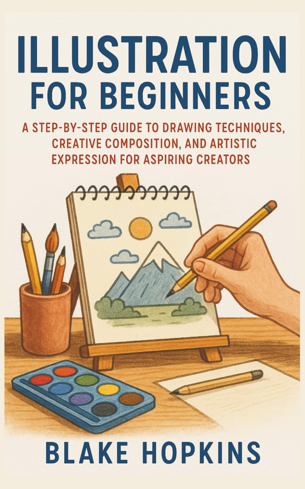 Illustration for Beginners: A Step-by-Step Guide to Drawing Techniques, Creative Composition, and Artistic Expression for Aspiring Creators
