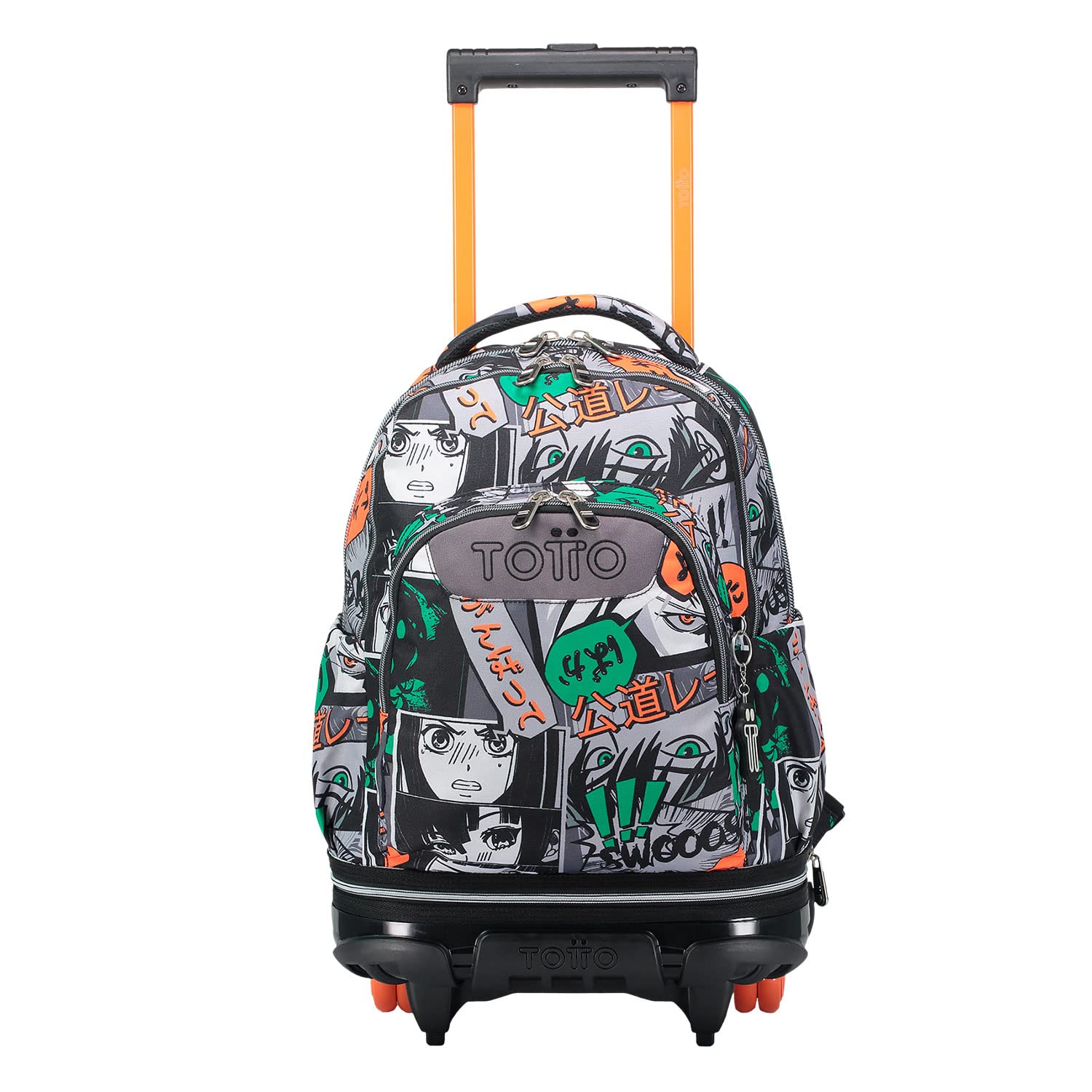 TOTTO MOCHILA ESCOLAR DESMONTABLE MANGA