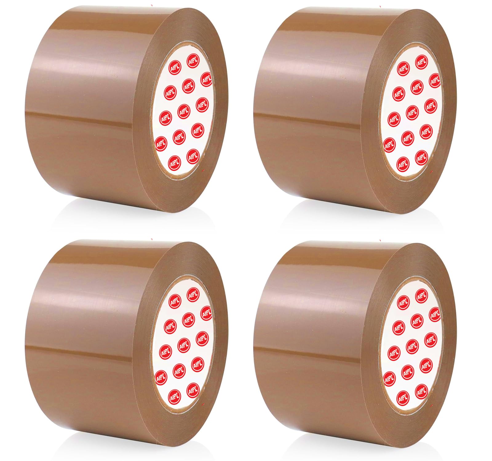 AIPL Heavy Duty Gold Category Brown Packing Tape, Packaging Tape Refill Rolls, 4 Rolls 72MMX100MTR for Sealing, Moving, Shipping, Office&Storage-picture-24