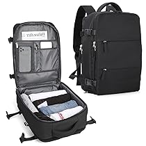 SZLX Zaino da Viaggio Grande da Donna da Escursionismo Sportivo da Esterno Impermeabile da Scuola Casual Laptop da 14 Pollici con Scomparto per Scarpe