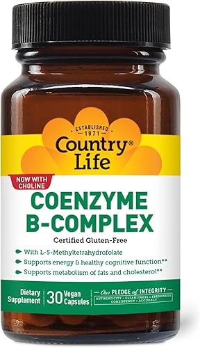 Country Life Complejo de coenzima B 30 unidades