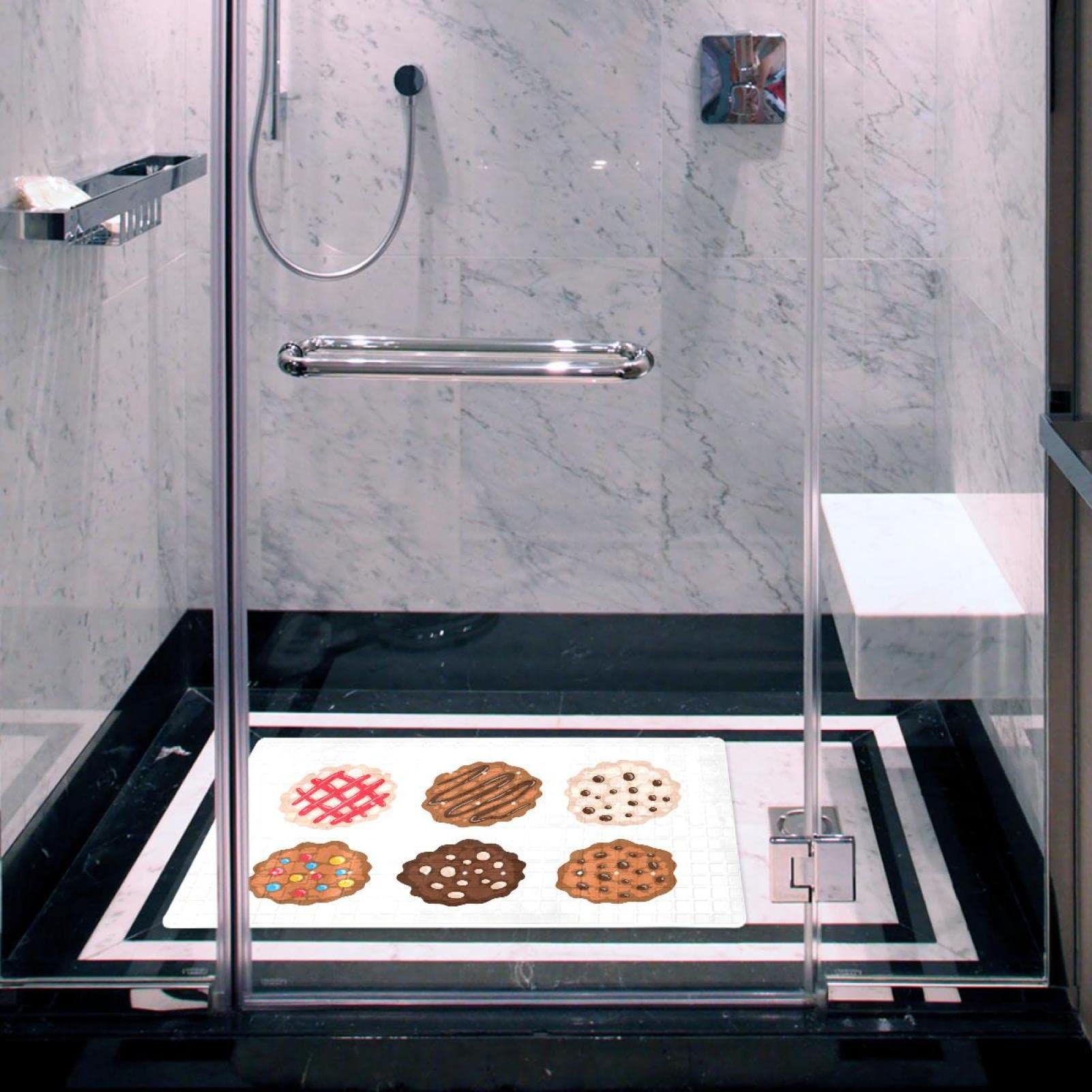 Trade Shop - TAPPEN FÜR TAPPETINO VASCA DA BAGNO RETTANGOLA 37 X 72 CM Beige 54088 66863899