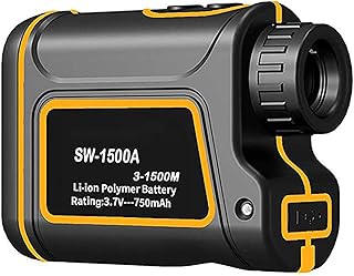 N A Hunting Range Finder, 600/1000/1500 Yards Archery Laser Rangefinder, 6X Magnification Laser Rangefinder with Scan, Flagpole Lock - Ranging - Speed and Scan