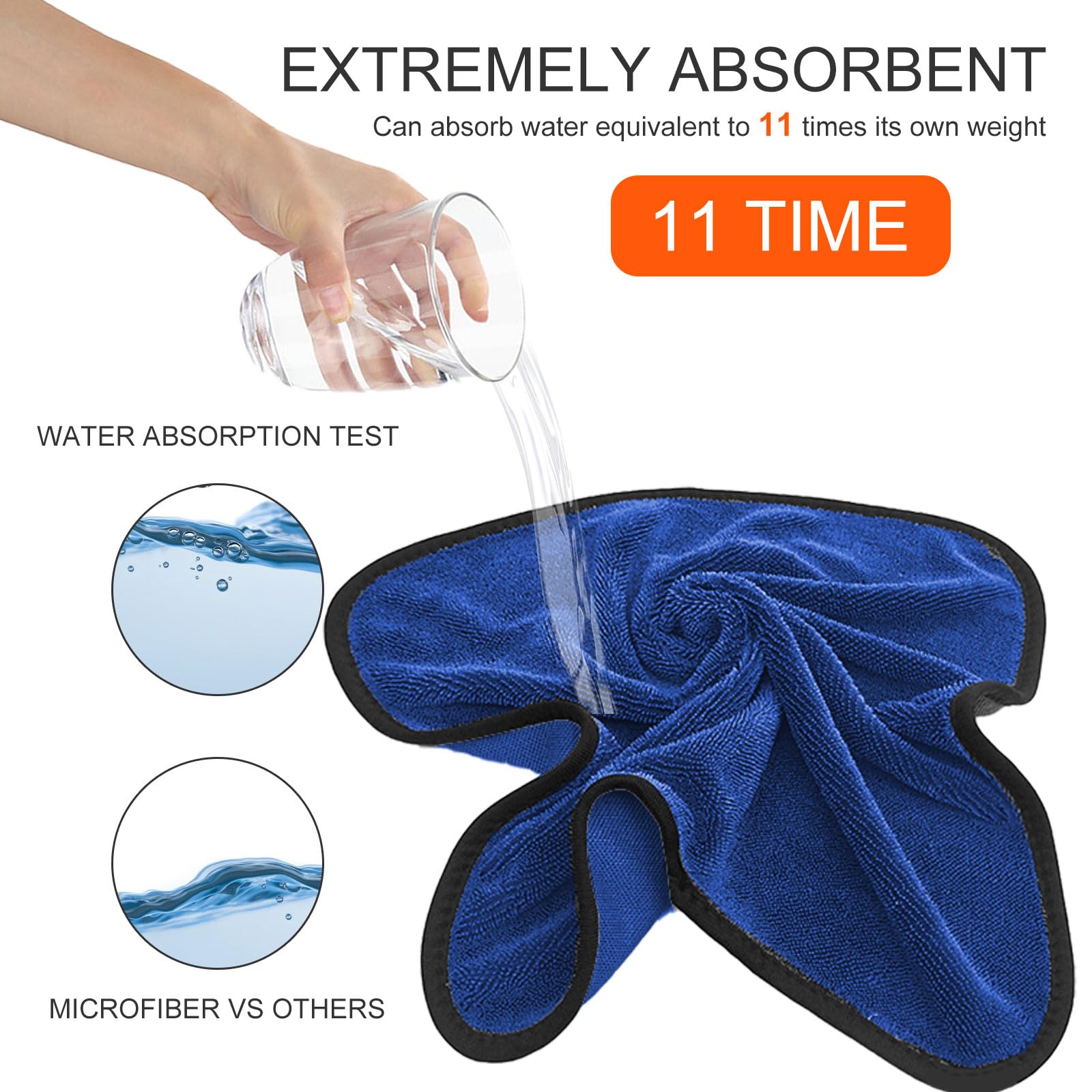 3 Pcs Shiny Bath XXL Drying Towel,Fast Drying Shiny Wipes Shower Cleaning Cloths,Super Absorbent Shiny Bath Drying Towel for Shower,Microfiber Bath Towels for Bathroom,Reusable Towels for Cars