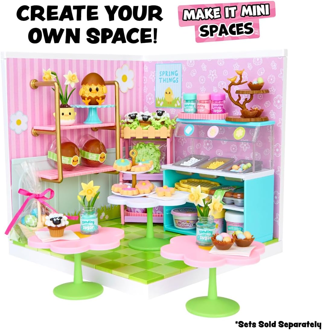 MGA's Miniverse Make It Mini Make It Mini Spring (3 Pack), Seasonal, Easter, Blind Pack, DIY, Crafts, Resin, Replica Food, Not Edible, Collectors, 8+