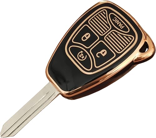 Miniatura 4 de Funda para llavero Jeep con llavero para Jeep WranglerCompass 2007-2018Dodge RamDurango 2007-2009Calibre 2007-2012Nitro 2007-2011Dakota 2008-2011