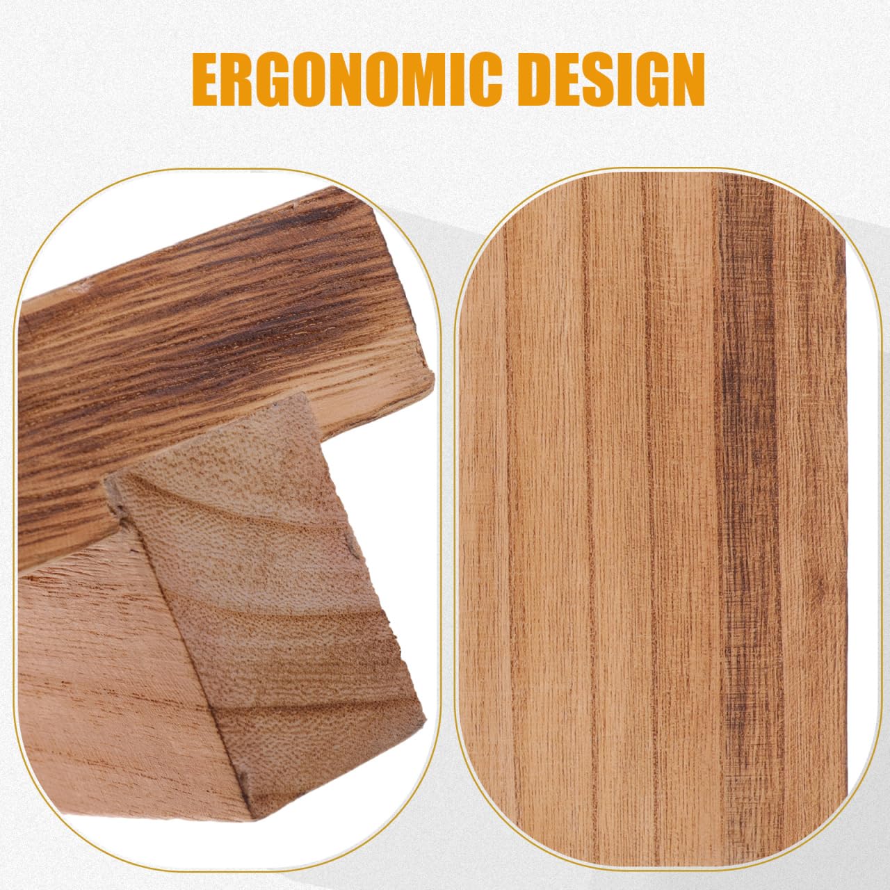 MAGICLULU Elderly Footstool Wood Step Stool Stepping Stool for Adults Bed Foot Rest for Couch Bedside 9.82X7.07X2.75inch