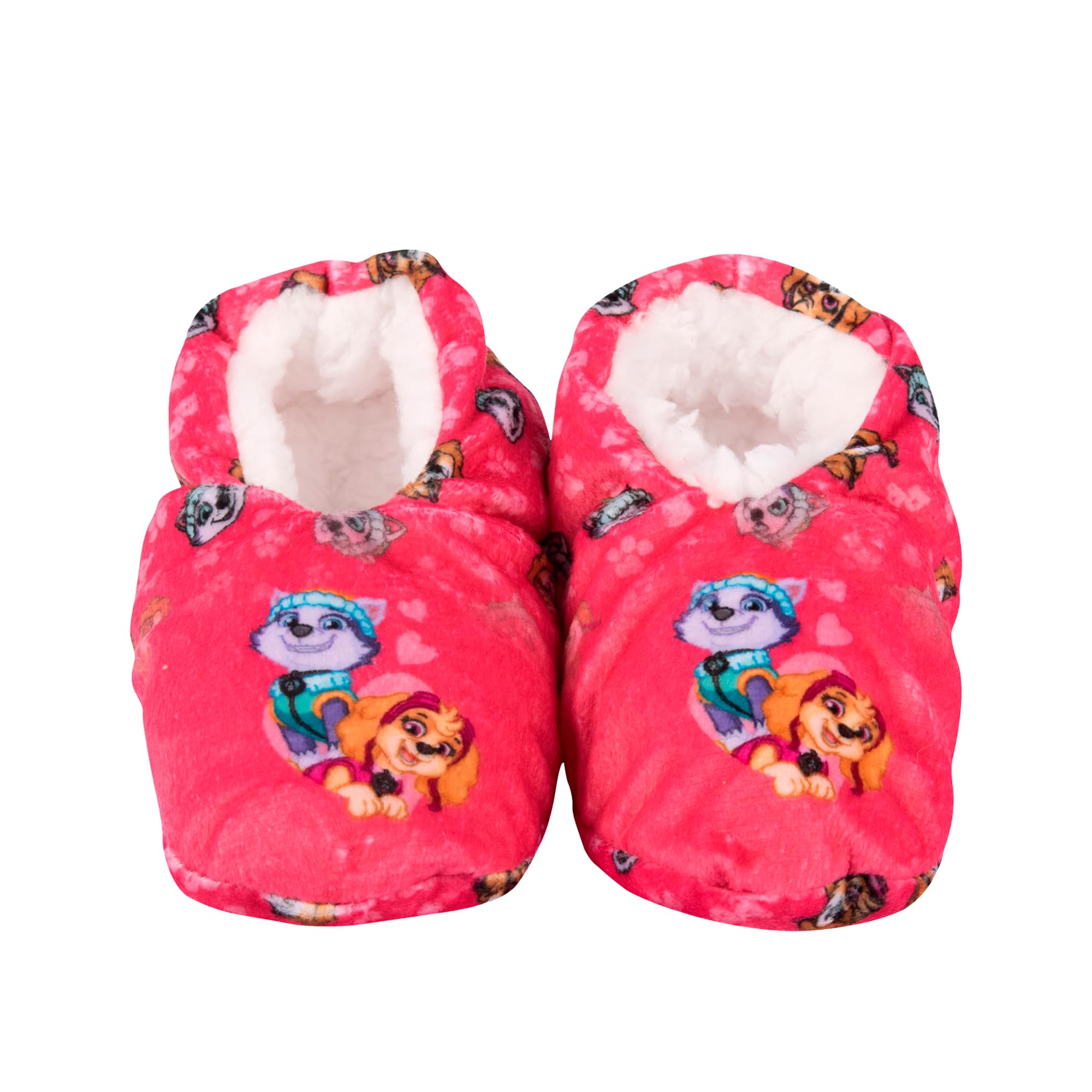 United Labels Homesocks Ballerinas für Mädchen & Jungen ABS Winter Hausschuhe gefüttert Slipper Pantoffeln (Paw Patrol - Pink, EU Schuhgrößensystem, Kleinkind, Numerisch (von/bis), M, 27, 30)