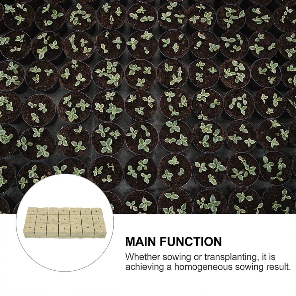 42 Cubetti Di Coltivazione YARNOW - Per Talee E Semi - Substrato Idroponico 4x4cm - Foto 8