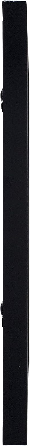 Malden International Designs Wood Floater Document Frame, 8.5x11/11x14, Black