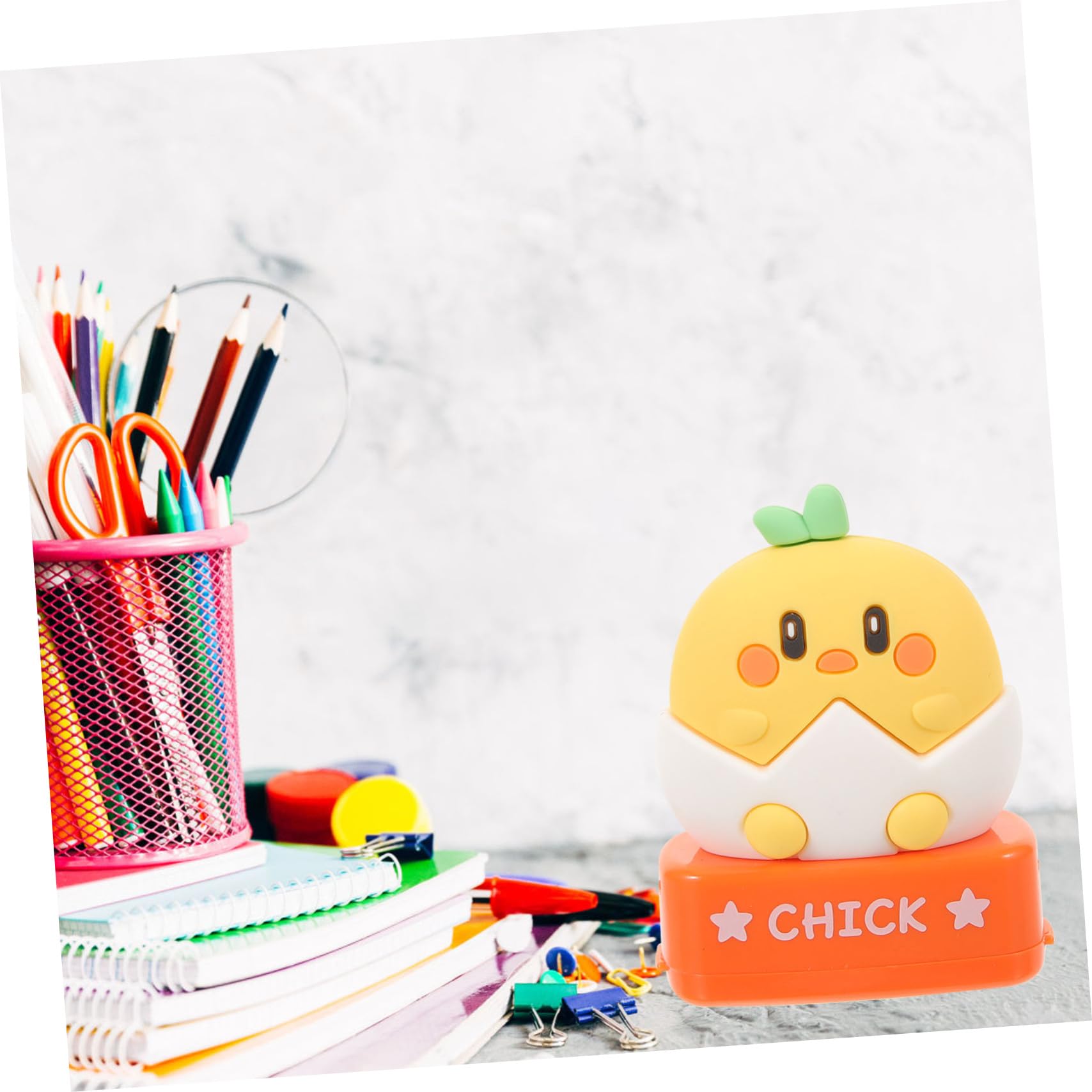 Timbro per Abbigliamento Cartone Animato Compatto Multi-funzione | Decorazioni Scuola, Personalizzato per Vestiti e Scarpe, Silicone Abs Fotosensibile Spugna
