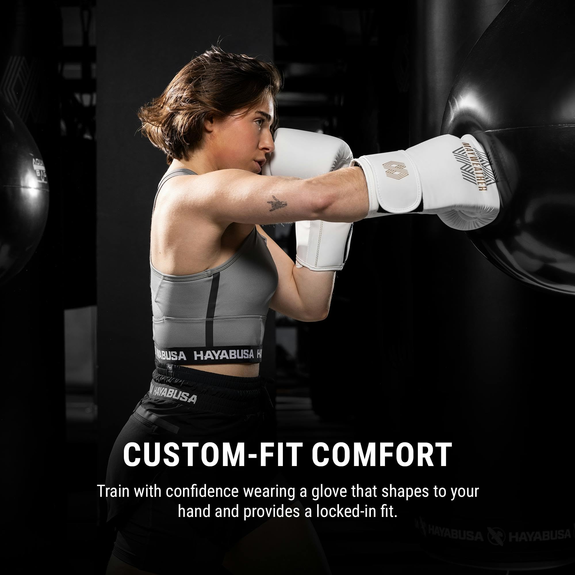 Mayweather Core Boxing Gloves for Men, Women – Lightweight, Durable Training Gloves for Boxing, Sparring, and Heavy Bag Work