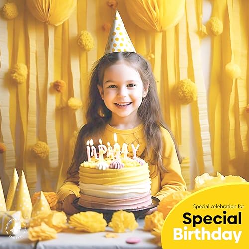Vista 58 de 8 rollos de serpentinas moradas, paquete de 656 pies de papel crepé morado con blanco para decoraciones de fiestas, decoraciones de cumpleaños