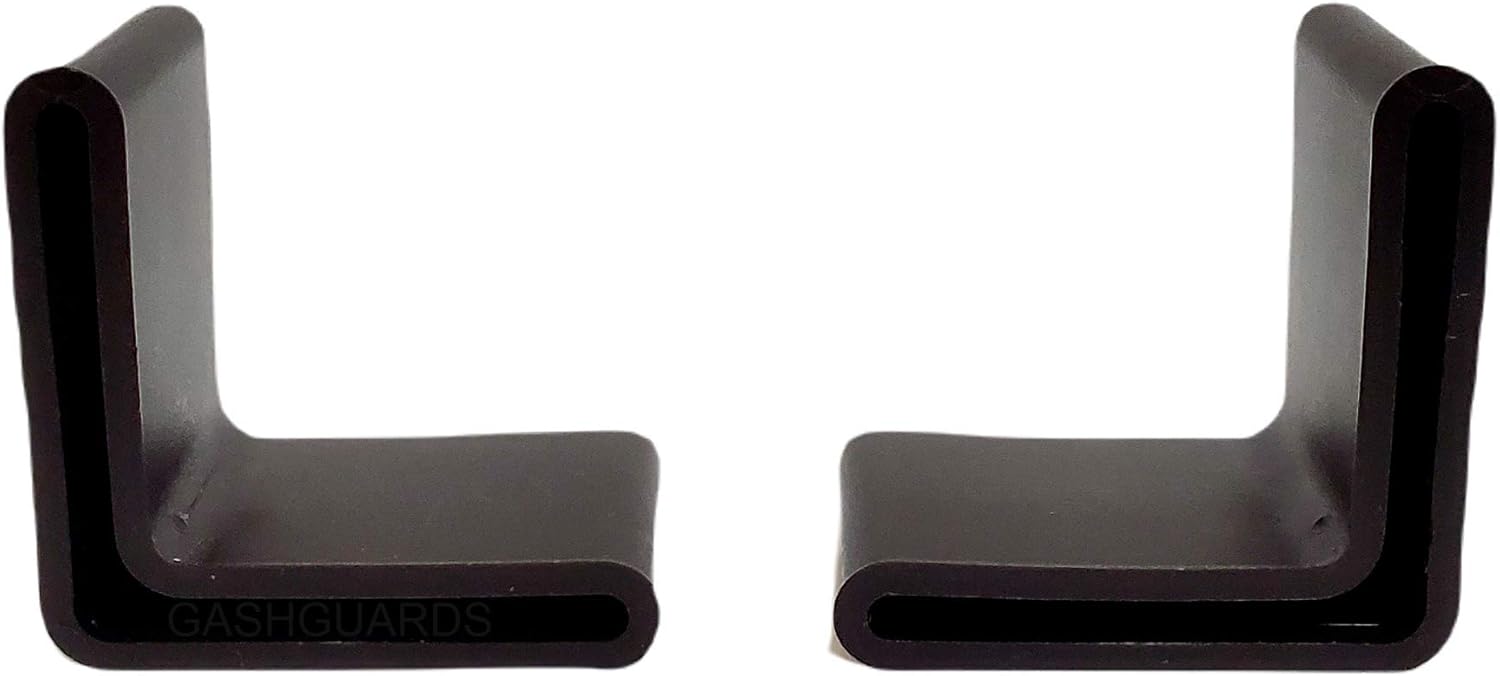 Gash Guards Deluxe Rubberized Plastic Bed Frame End Caps