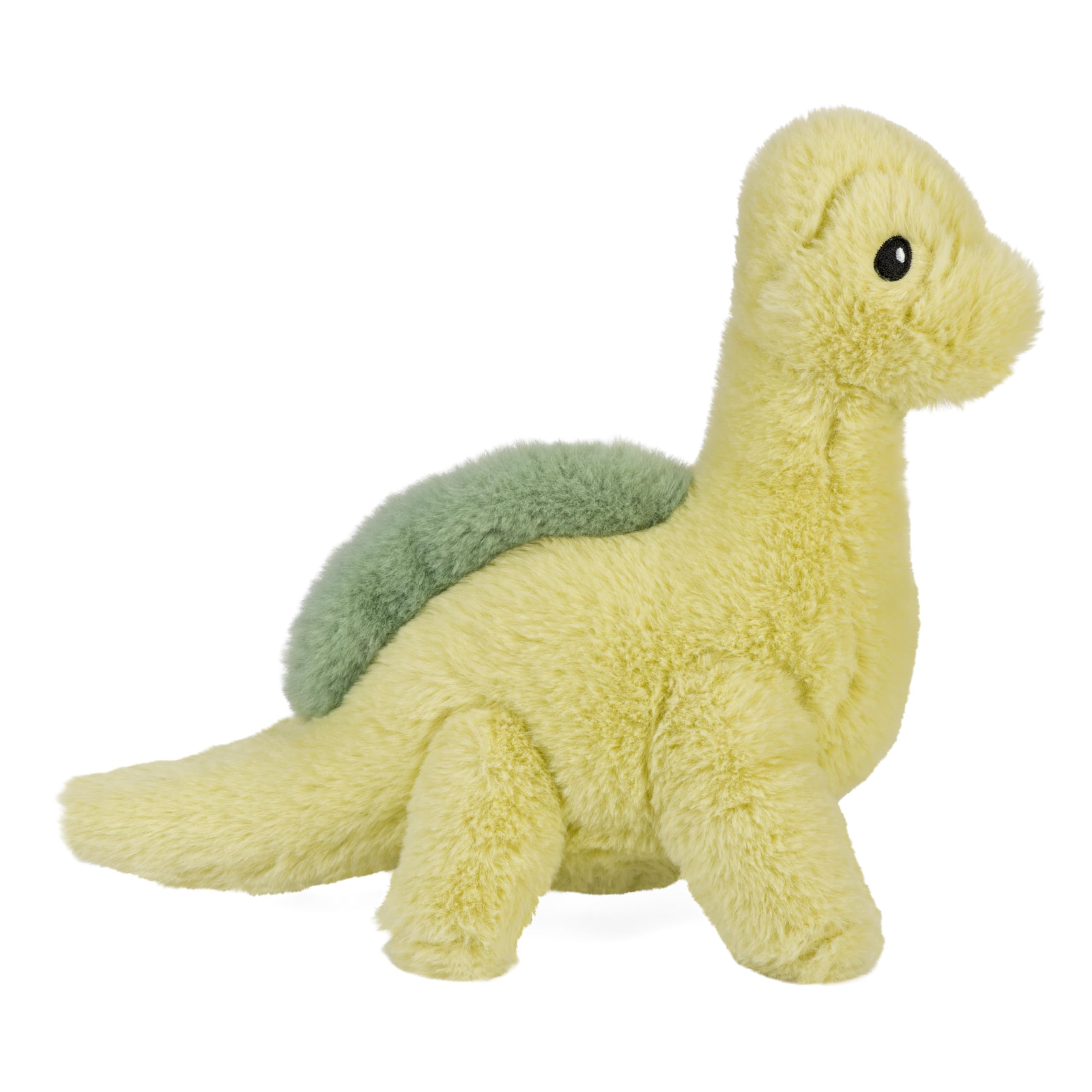Wild Republic Mellowkins Eco Mini Brochiosaurus, Kuscheltier, 28 cm, Plüschtier, Füllung aus recycelten Wasserflaschen gesponnen
