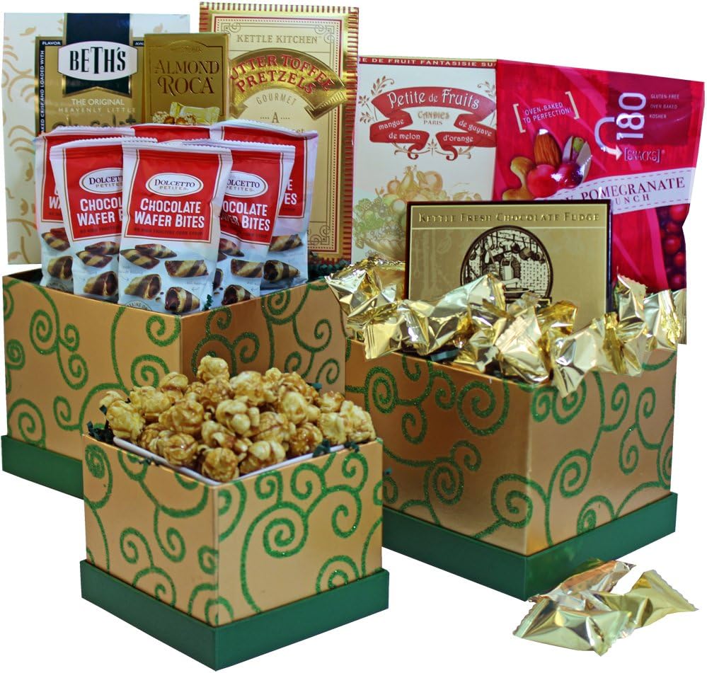 Sweet Success Cookie, Candy and Snacks Gift Tower