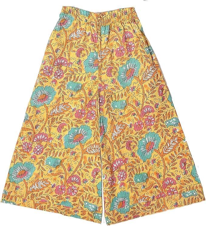 Image of Chandrakala Kids Kurti Pant Co-ord Set for Girls Ethnic Wear (KG119-P)