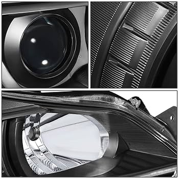 Amazon.com: Auto Dynasty Pair of OE Style Black Housing