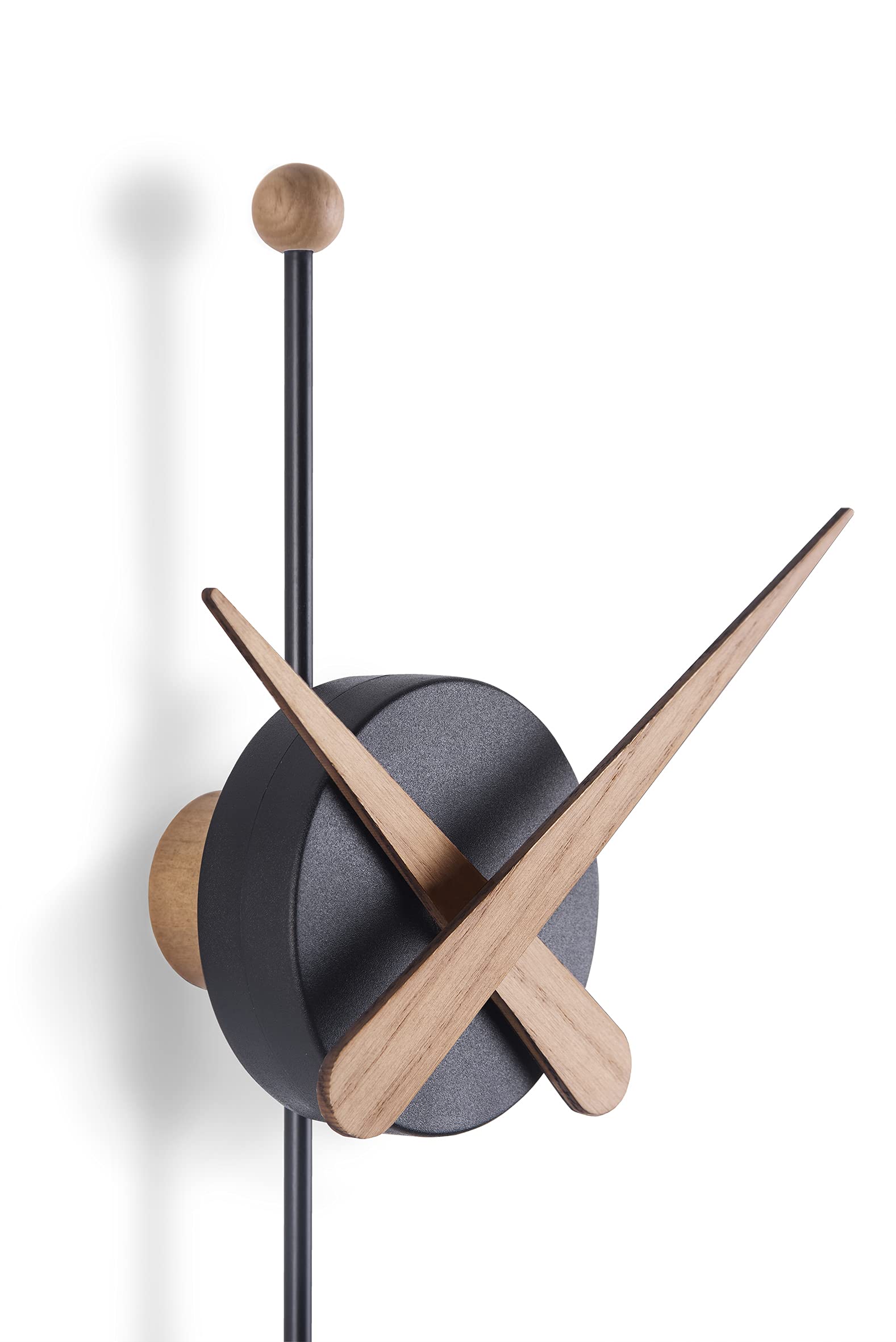 Reloj de Pared de diseño, ø28 x 63 cm Largo, Punta Nomon
