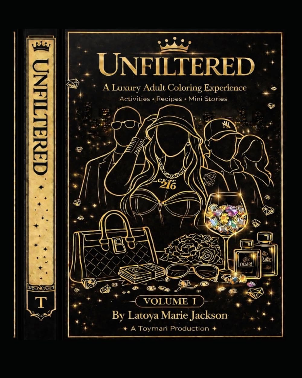 UNFILTERED: AN URBAN ADULT COLORING BOOK