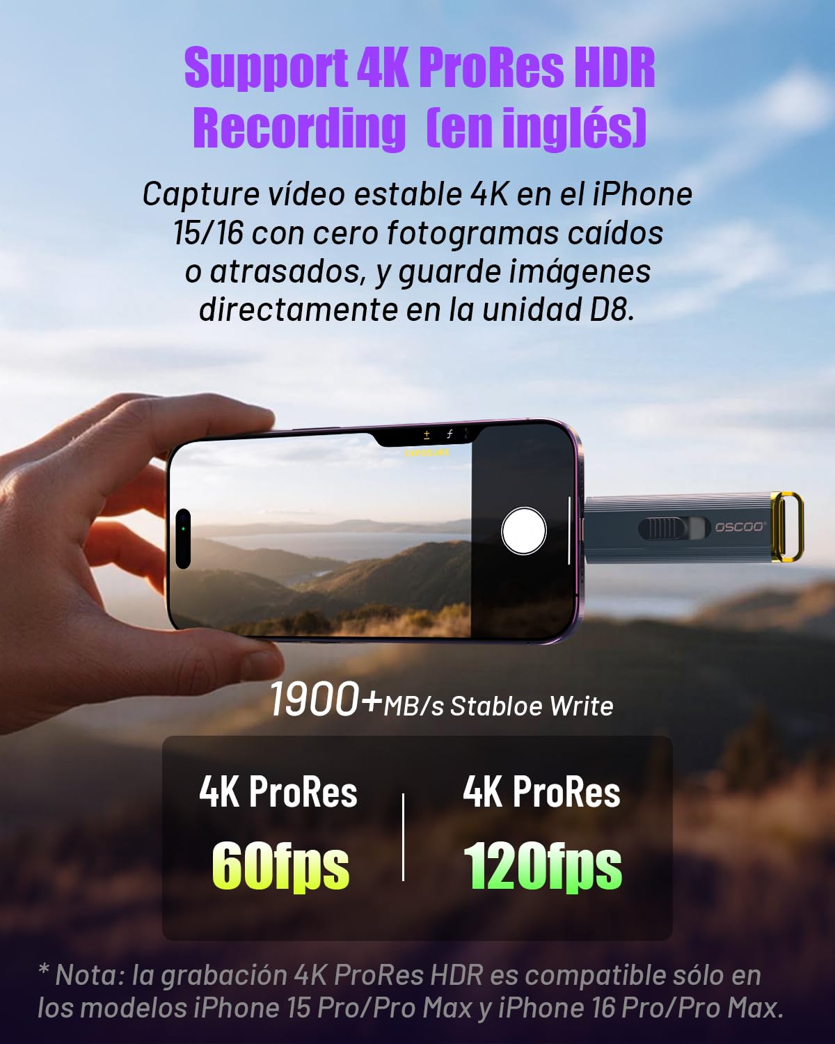 Unidad Flash SSD 512GB Disco Duro Externo ultrarrápido hasta 2100MB/s con Puertos USB-C y USB-A duales Memoria USB compacta y Lista para Viajar para iPhone,Android Phone,Tablet,Windows,Mac