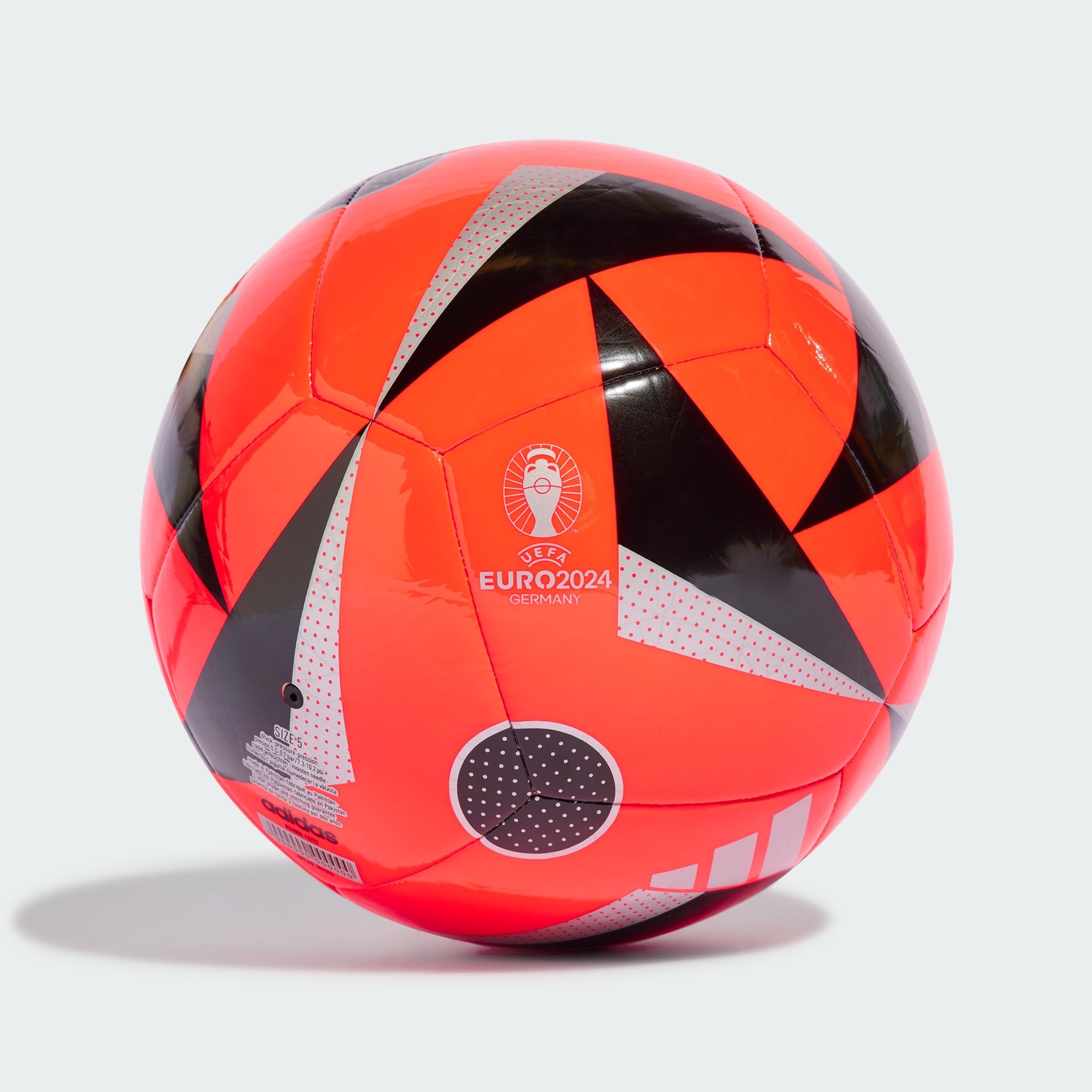 adidas Balón de fútbol Club Euro 2024 IN9375, Unisex, Rojo, 5 EU
