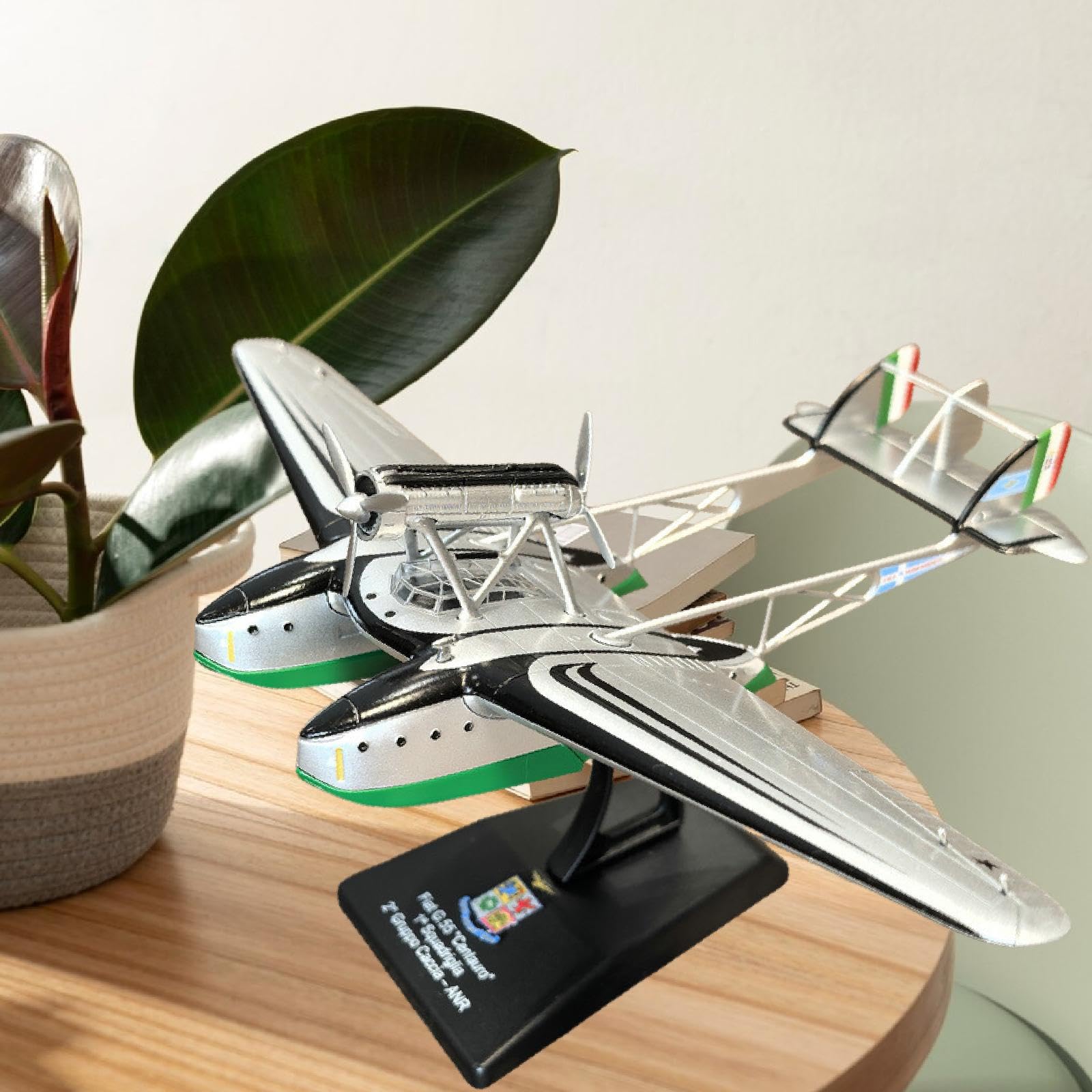 Maqueta de Avión a Escala 1/144 para Decoración de Mesa, Estantería O Vitrina.