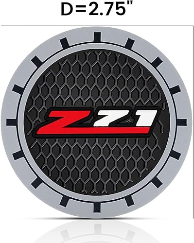 Miniatura 2 de Portavasos de coche para Chevy Z71 Silverado Colorado Auto CupHolder Coaster Accesorios interiores