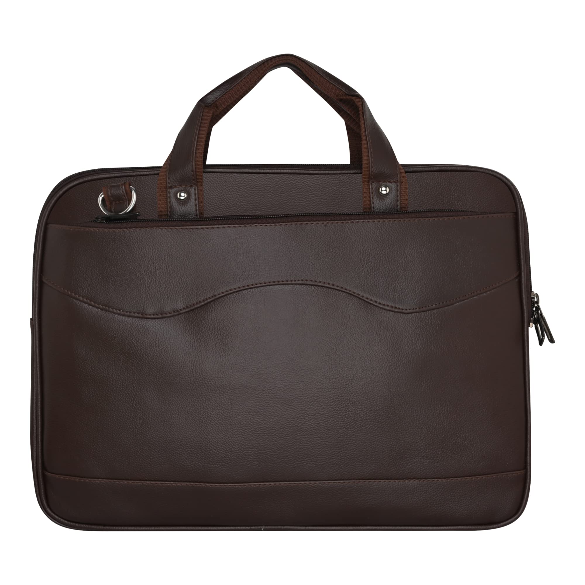 Pramadda Pure Luxury Stylish SLEEK Leather Messenger Laptop Bag For Men Women | Corporate Diwali Festival Birthday Gift Item for Friends Family Employee Staff | Side Crossbody Shoulder Bags (Brown) (B09JC4672G) Amazon Price History, Amazon Price Tracker