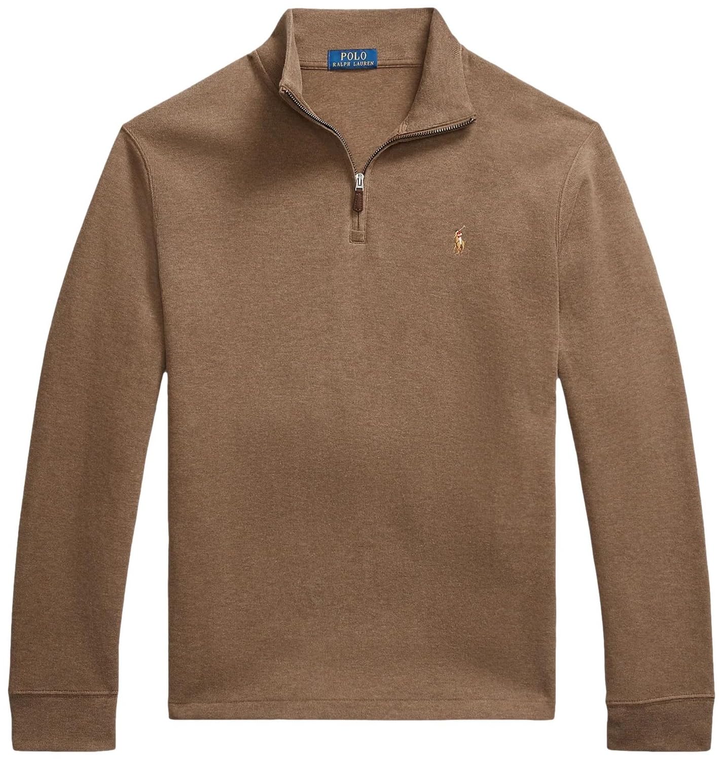 POLO RALPH LAUREN Men's Classic Estate-Rib Quarter-Zip Pullover Sweater