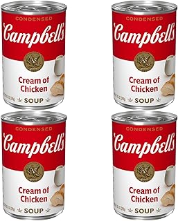 30+ Chicken and Campbell Soup Recipes That Are Family Favorites 56 Condensed Cream of Chicken Soup, 10.5 oz Can (Pack of 4)