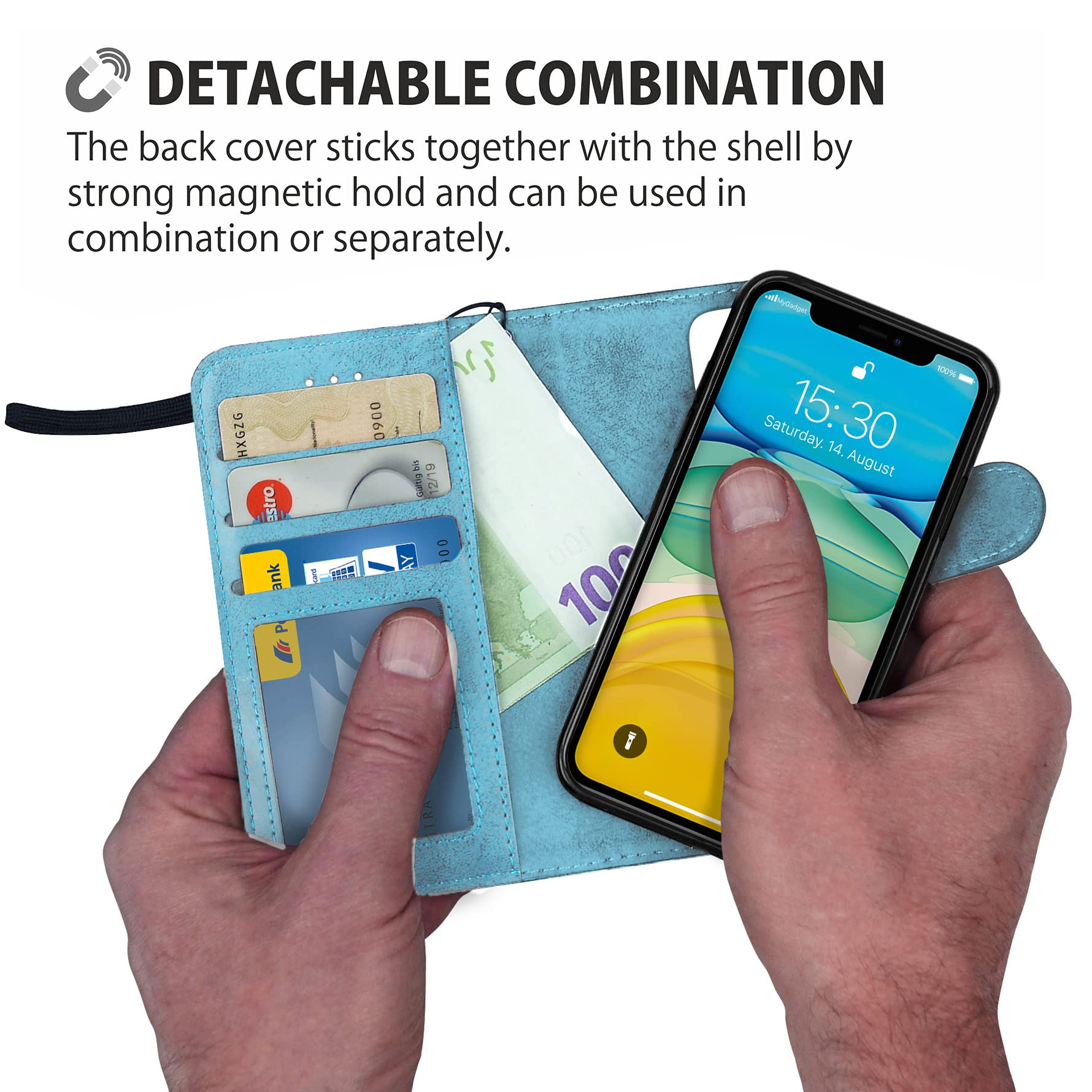 CXTcase Cover iPhone 11, PU Pelle Custodia per iPhone 11