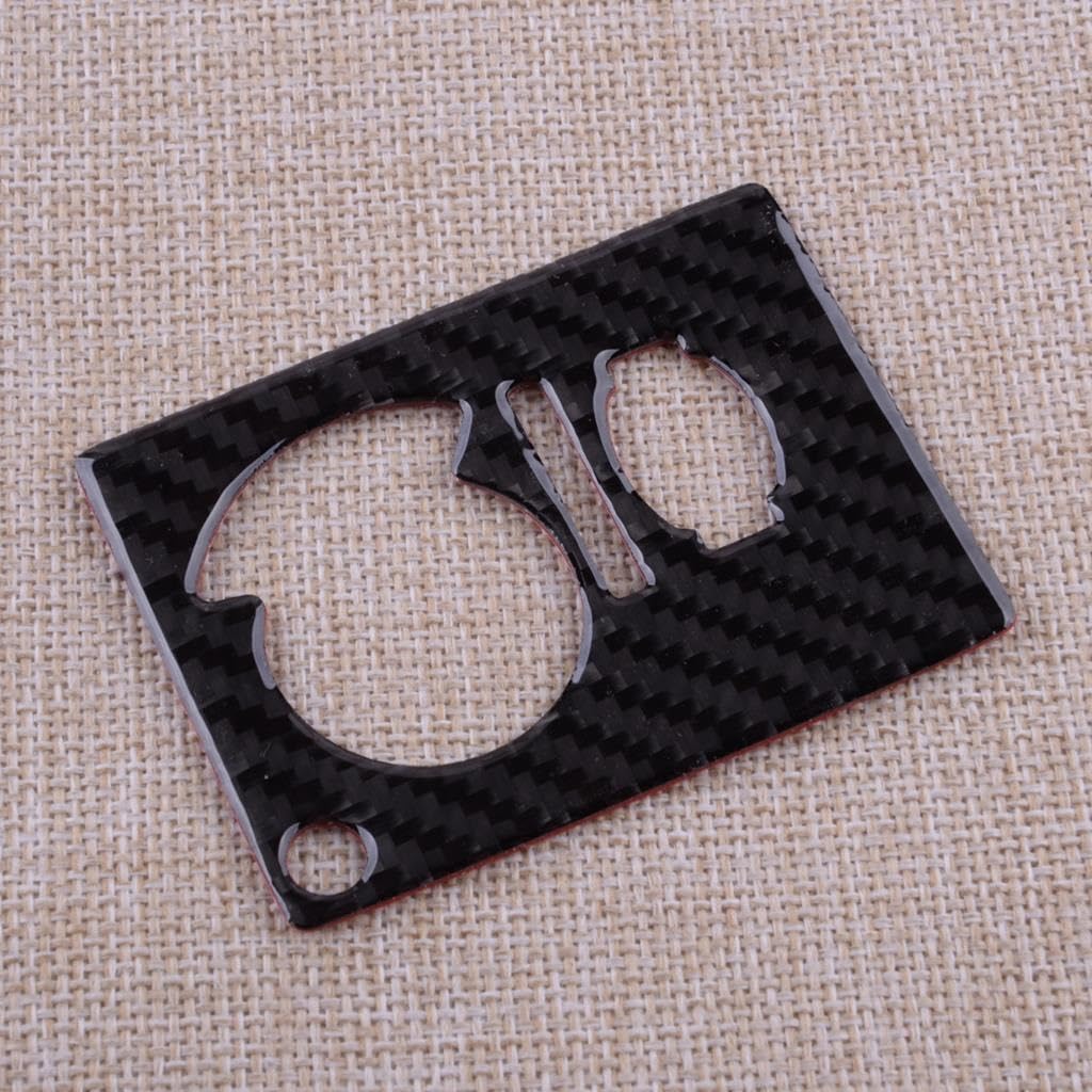 Garniture bouton commutateur phare carbone noir Jeep Grand Cherokee 2011-2021 tuning intérieur SUV