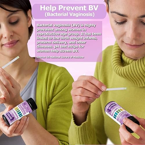 Miniatura 7 de Just Fitter Tiras de prueba de equilibrio de pH vaginal. Kit de bienestar personal para mujeres. Apoya la higiene femenina, la conciencia del