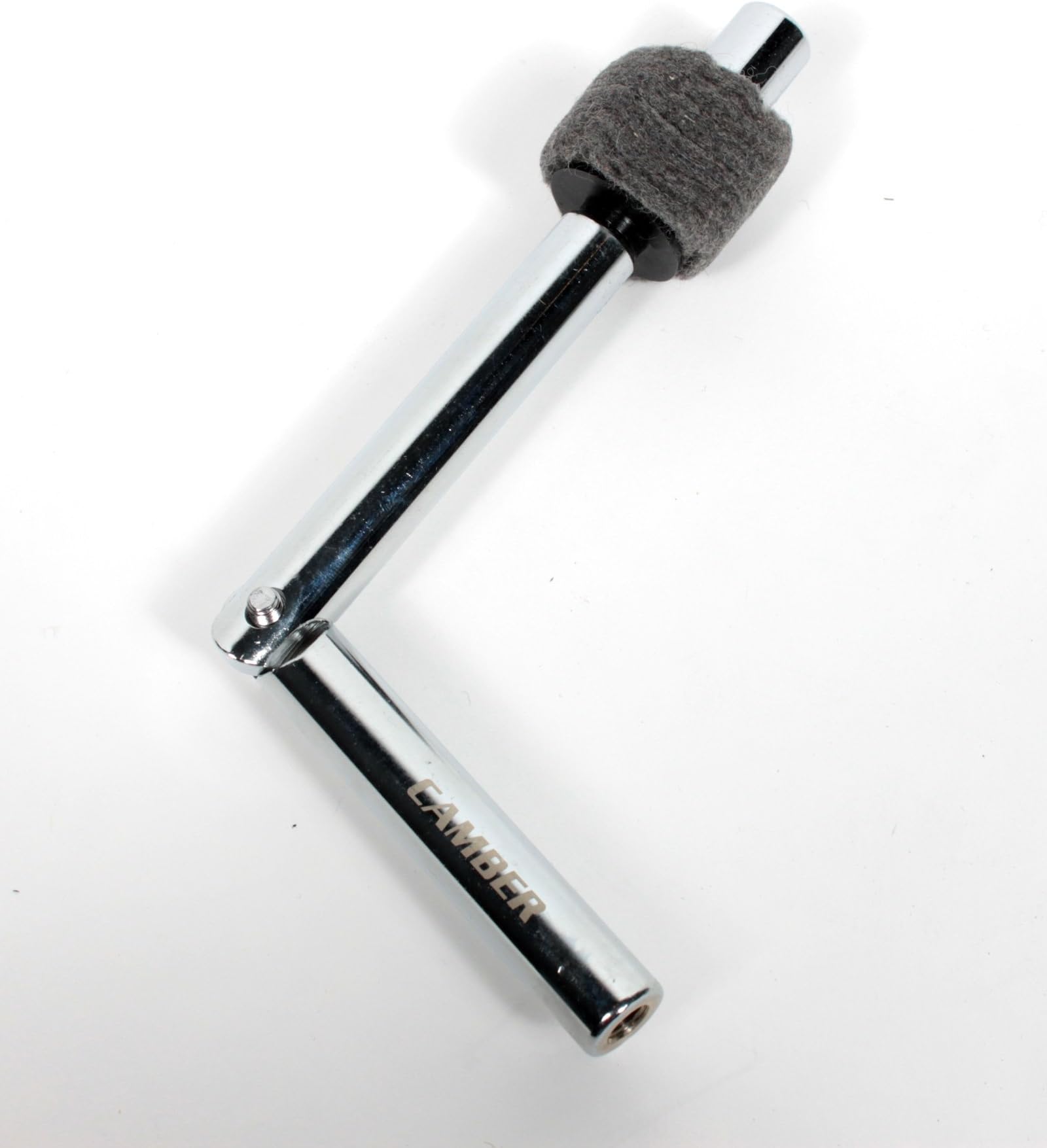 Camber 4"x4" Tilt Cymbal Stacker - Fits 6mm and 8mm Stands, Chrome Drum Hardware