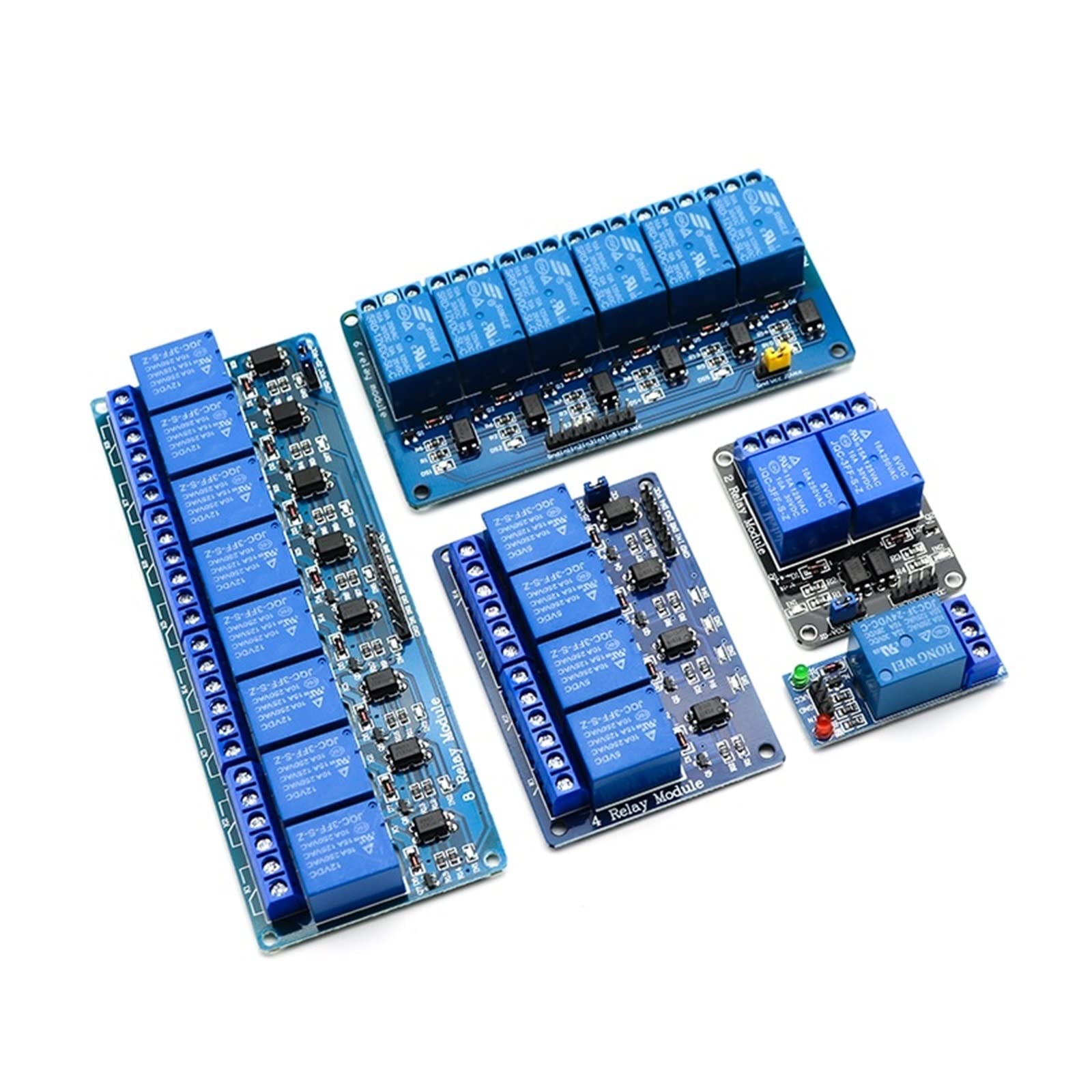 Módulo de relé 5V 12V 24V con salida optoacoplador 1 2 4 6 8 módulo 16 vías for control equipos automatización Uds(Motor With Bracket,6 Way)