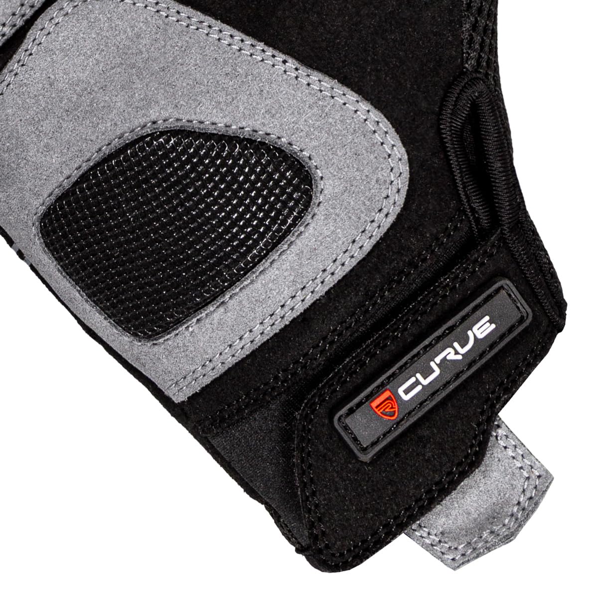 CURVE Guantes Moto Zircon Vented, Negros, Cortos, Transpirables, Protección en los Nudillos de TPU, Uso Pantalla táctil, Adultos, Hombre, Mujer, CE, homologados