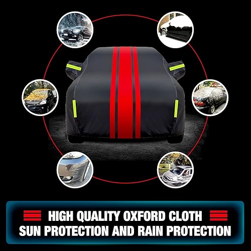 Miniatura 2 de SsangYong Korando - Funda completa impermeable y transpirable para exteriores, (2004-2007) con cómodas cremalleras de puerta lateral, protege tu