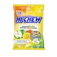 Vista 21 de HI-CHEW Mezcla Variada a Granel, Más de 220 Piezas, 4 Bolsas con Base - 13 Sabores a Granel, Dulces Masticables Dulces y Agrios, Únicos Divertidos